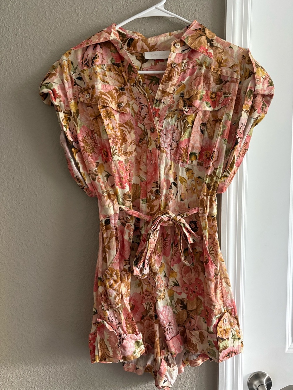Zimmerman 100% Linen Romper